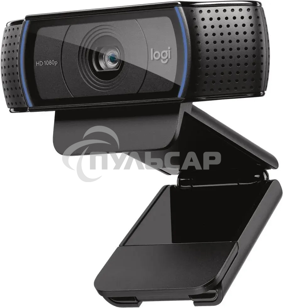 Веб-камера Logitech HD Pro C920 черный 3Mpix (1920x1080) USB2.0 с микрофоном (960-001062)
