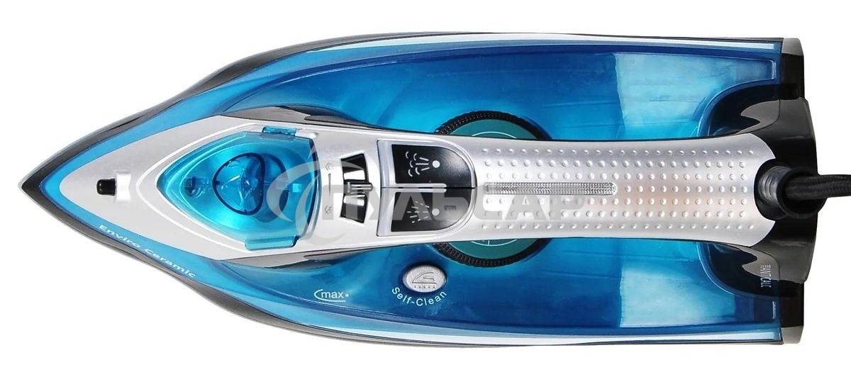 Утюг Hyundai H-SI01336 2800Вт черный/голубой