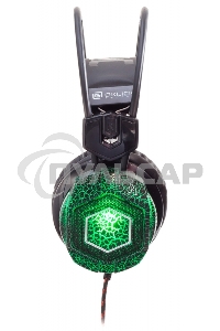 Наушники с микрофоном Oklick HS-L500G черный 2.2м мониторы оголовье