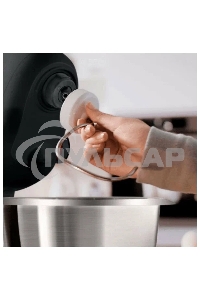 Кухонный комбайн Bosch MUMS2EB01, 700 Вт, 4 скорости, металл чаша 3,8 л, черный