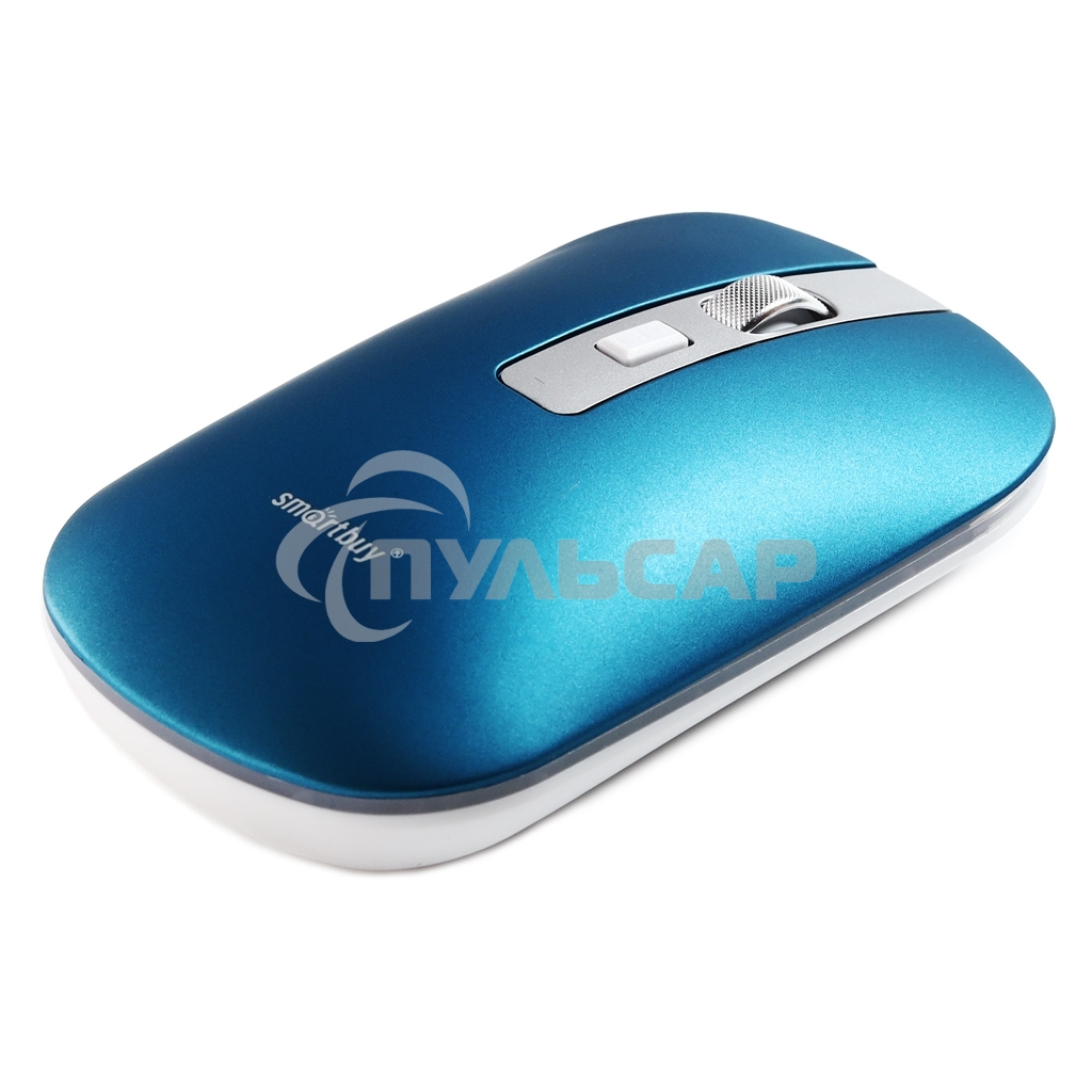 Мышь беспроводная Smartbuy (SBM-402CAG-B) 402CAG синий металлик