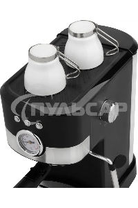 Кофеварка рожковая ENERGY EN-256R (108169) черный, исп. кофе - молотый, 1,2 л, 1100 Вт, 15 бар