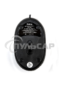 Мышь проводная Dialog Comfort MOC-10U черный, 1200 dpi, USB, кнопки - 3