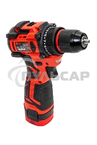 Дрель-шуруповерт Edon UAD-16BL, Аккумуляторная, 16,8В, 2 АКБ, Кейс