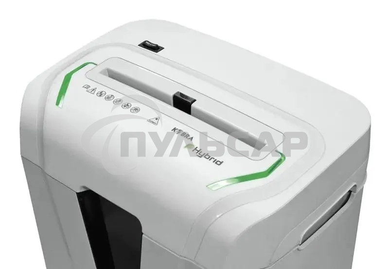Шредер Kobra S4-Hybrid E/S серый (секр.Р-2) ленты 20лист. 40лтр. скрепки скобы пл.карты CD