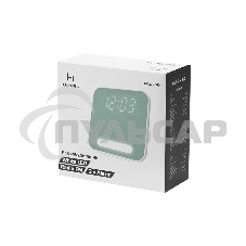 Радиобудильник Harper HCLK-2060 white olive - white led