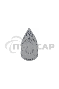 Утюг Delta DL-756 черный с красным