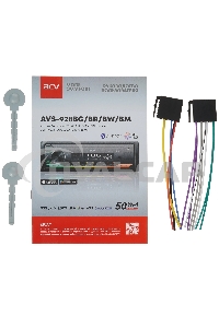 Автомагнитола ACV AVS-928BR 1DIN 4x50Вт