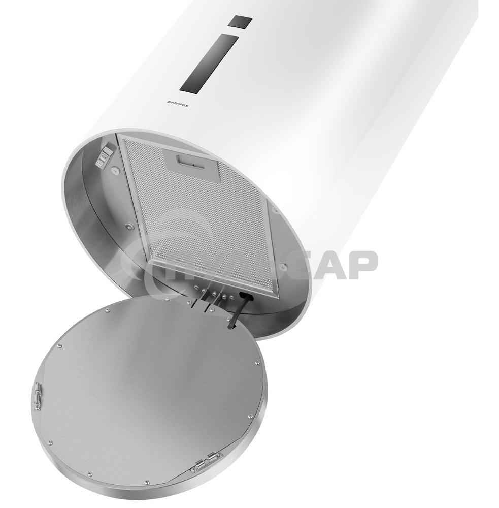 Вытяжка пристенная Maunfeld Lee Wall 39 белый, 38 см, 1000 куб. м/ч, 52 дБ (сенсор)