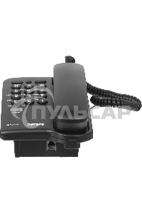 Телефон проводной BBK BKT-74 RU черный