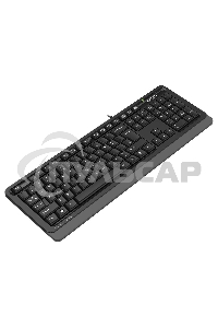 Клавиатура проводная A4Tech Fstyler FKS10, USB, черный/серый