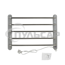 Полотенцесушитель электрический BRIMIX BK115 КЛАССИК-ЭКОНОМ 600х450 нерж