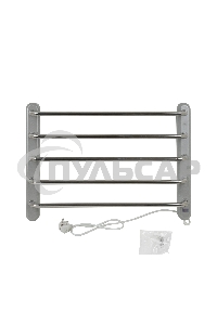 Полотенцесушитель электрический BRIMIX BK115 КЛАССИК-ЭКОНОМ 600х450 нерж