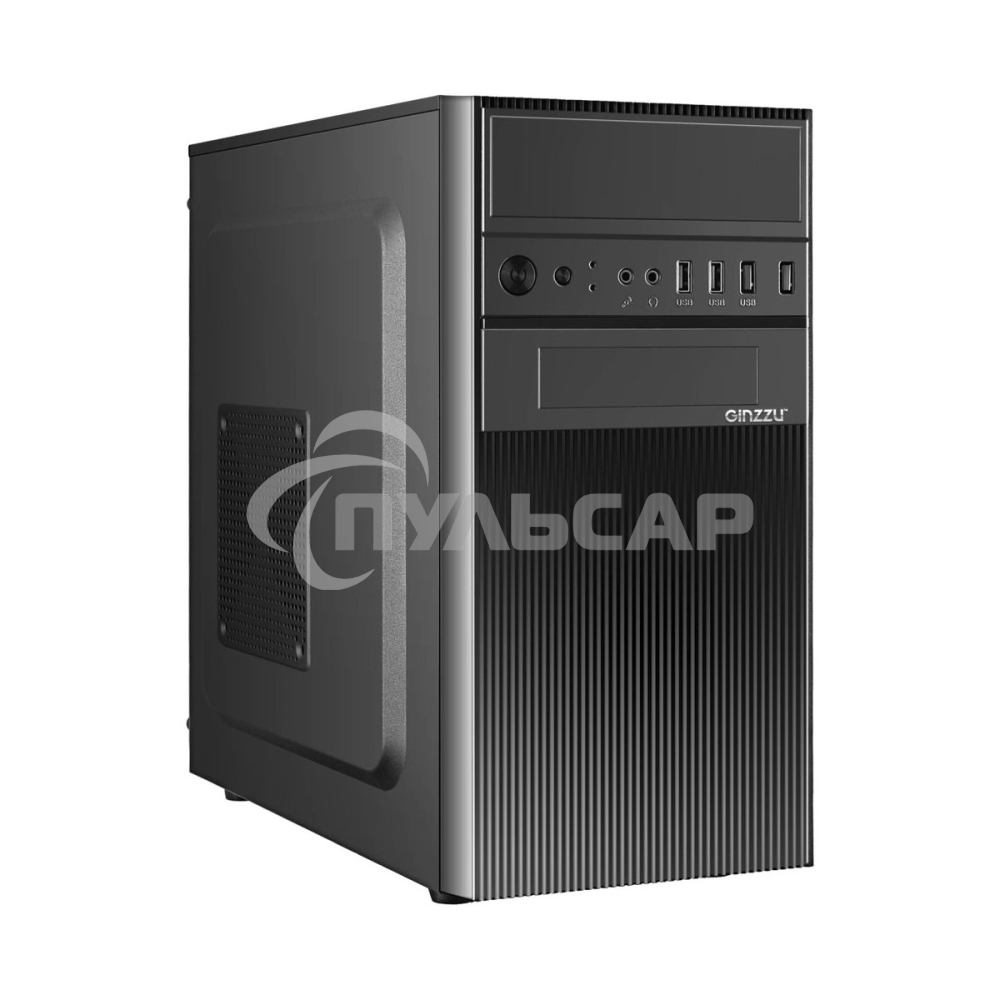 Компьютерный корпус Ginzzu D190 2*USB 2.0,AU