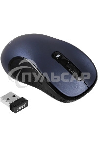 Мышь беспроводная Acer OMR306 черный/серый, 1600 dpi, радиоканал, USB, кнопки - 6