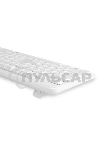 Клавиатура проводная Oklick 305M (1875227), USB, белый