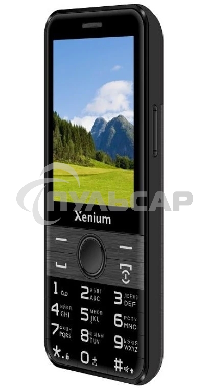 Мобильный телефон Xenium X800 черный моноблок 2Sim 2.8