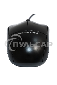 Мышь проводная Nakatomi MON-05U черный, 1000 dpi, USB, кнопки - 3