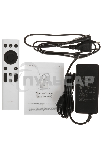 Проектор Wanbo Projector Dali 1 белый (LCD, 1280x720, 350Lm, 1.1:1, 1500:1, Smart TV, Android 9.0, 1+8Gb, HDMI, USB, Wi-Fi, BT) (6970885350542)