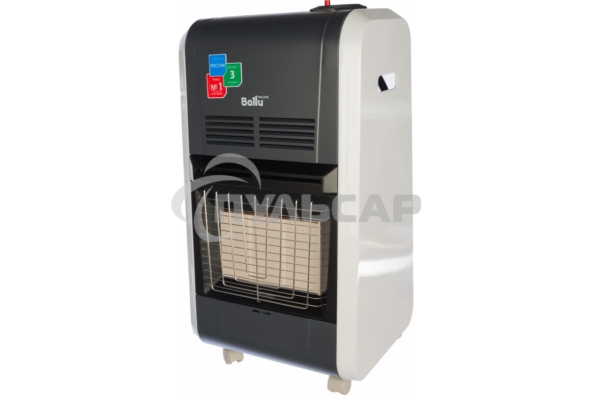 Обогреватель инфракрасный газовый Ballu BIGH-55 черный, керамический, 4200 Вт, 60 м2