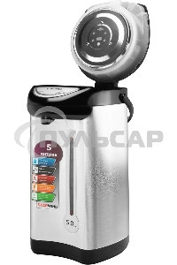 Термопот Starwind STP2850 5л. 750Вт серебристый/черный