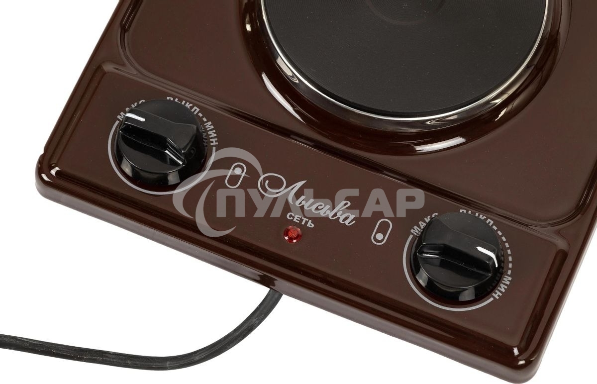 Электрическая плитка Лысьва ЭПБ 22 коричневый (настольная)