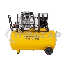 Компрессор воздушный ременной масляный Ballu BCB-100-440 желтый