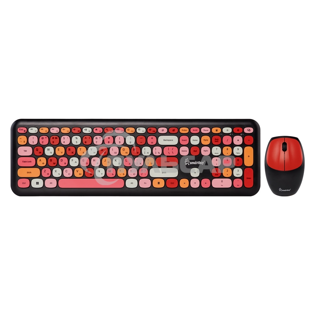 Комплект клавиатура+мышь Smartbuy (SBC-666395AG-K) 666395 черный