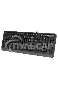 Клавиатура проводная A4Tech Fstyler FKS10, USB, черный/серый