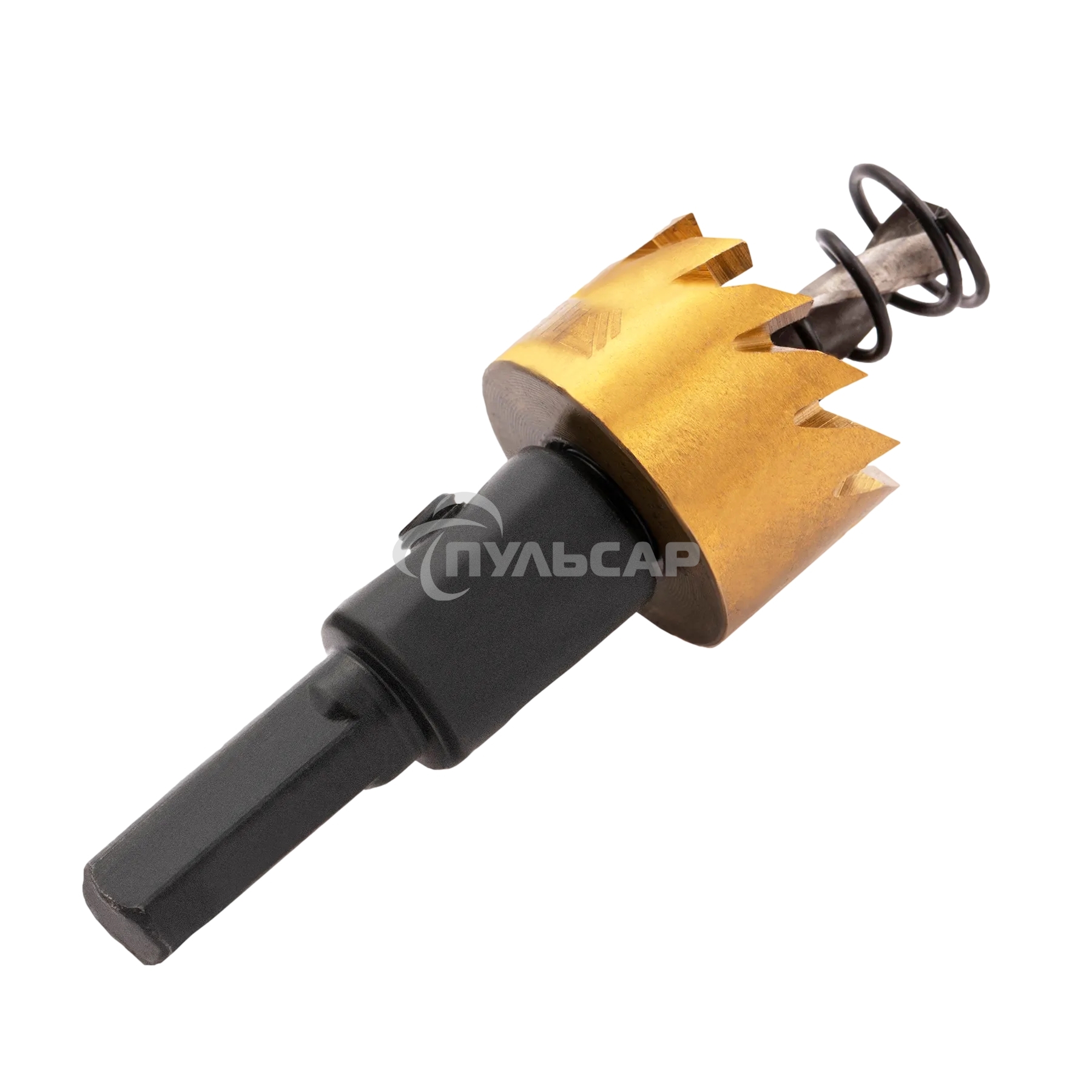 Коронка по металлу Denzel HSS, 21 мм, нитридтитановое покрытие