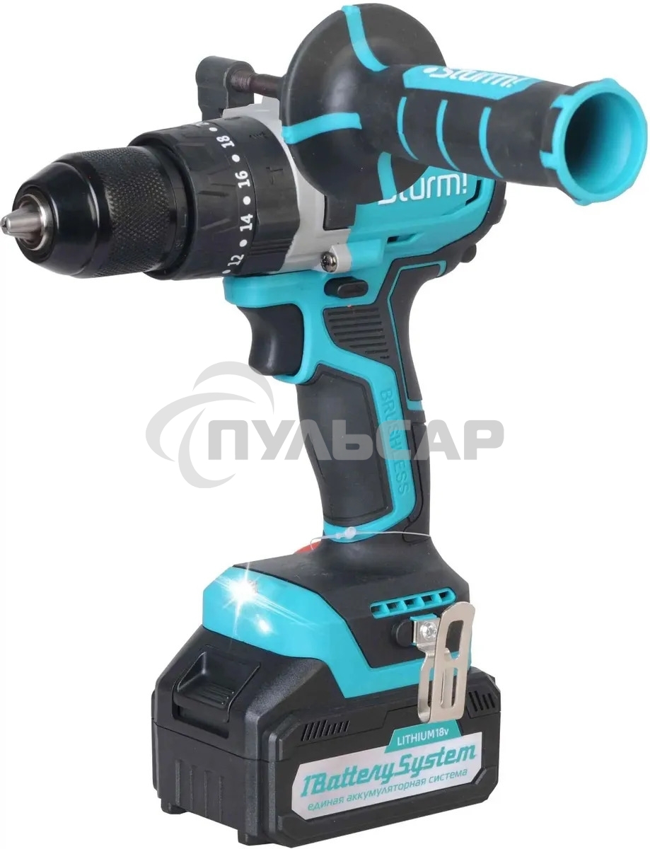 Дрель-шуруповерт Sturm! CD2080 аккум. патрон:быстрозажимной (кейс в комплекте)