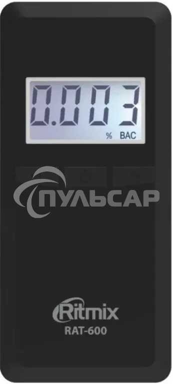Алкотестер RITMIX RAT-600 черный
