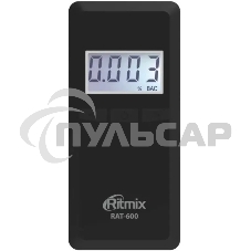 Алкотестер RITMIX RAT-600 черный