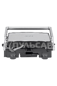 Гриль электрический BBK BEG3001 2000 Вт, черный/металлик