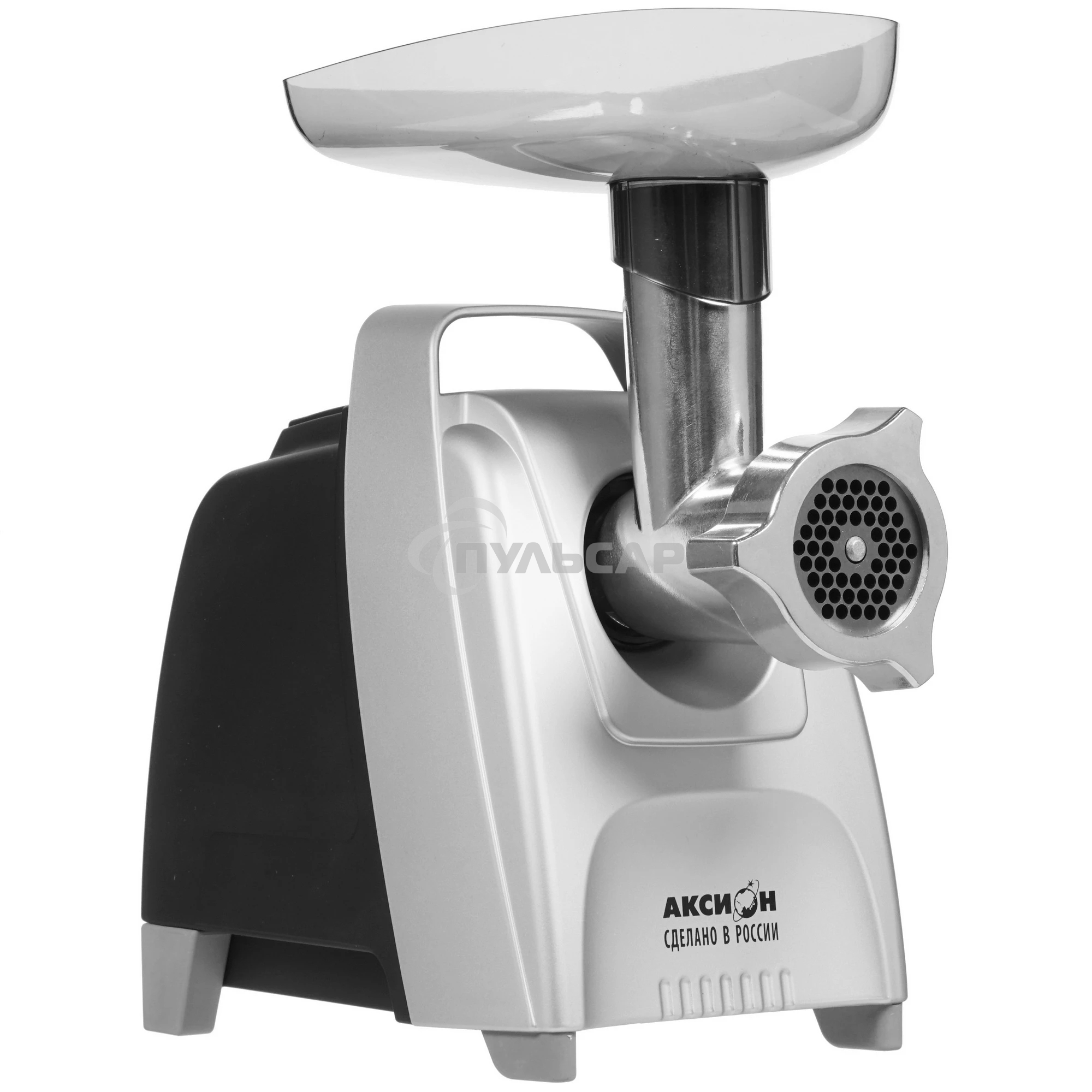 Мясорубка электрическая Аксион М62.03 черный/серебристый, 2000 Вт