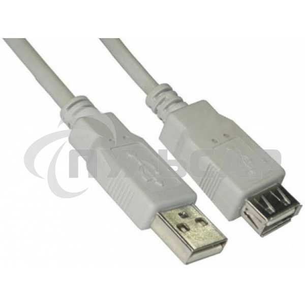Кабель удлинитель 5bites UC5011-018C USB2.0, AM/AF, 1.8м.