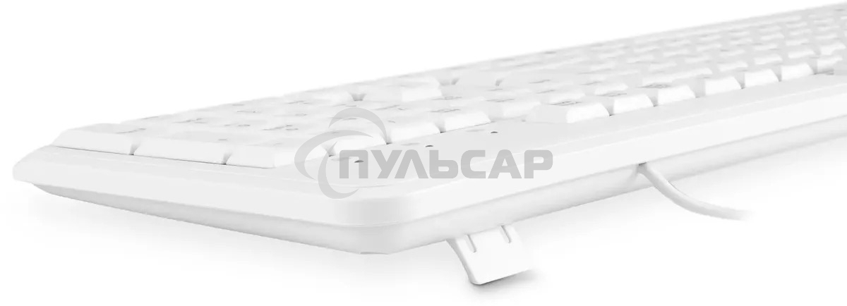 Клавиатура проводная Oklick 305M (1875227), USB, белый