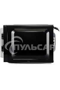 Микроволновая печь Hyundai HYM-M2054 черный/серебристый, 20 л, 700 Вт, переключатели - поворотный механизм