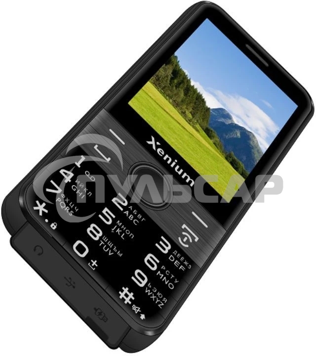 Мобильный телефон Xenium X800 черный моноблок 2Sim 2.8