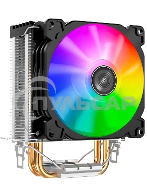 Кулер JONSBO CR-1200 LGA1366/115X/775/AM4/AM3/3+/AM2/+/FM2/+/FM1(45шт/кор, TDP 95W, 92мм Dynamic Multi-Color LED Fan, 2 тепловые трубки, 3-pin) Retail