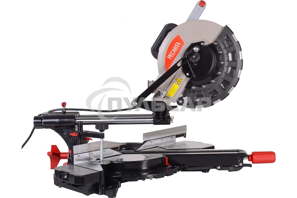 Торцовочная пила Ресанта ТП-255ПЛ 2200Вт 5000об/мин d=255мм