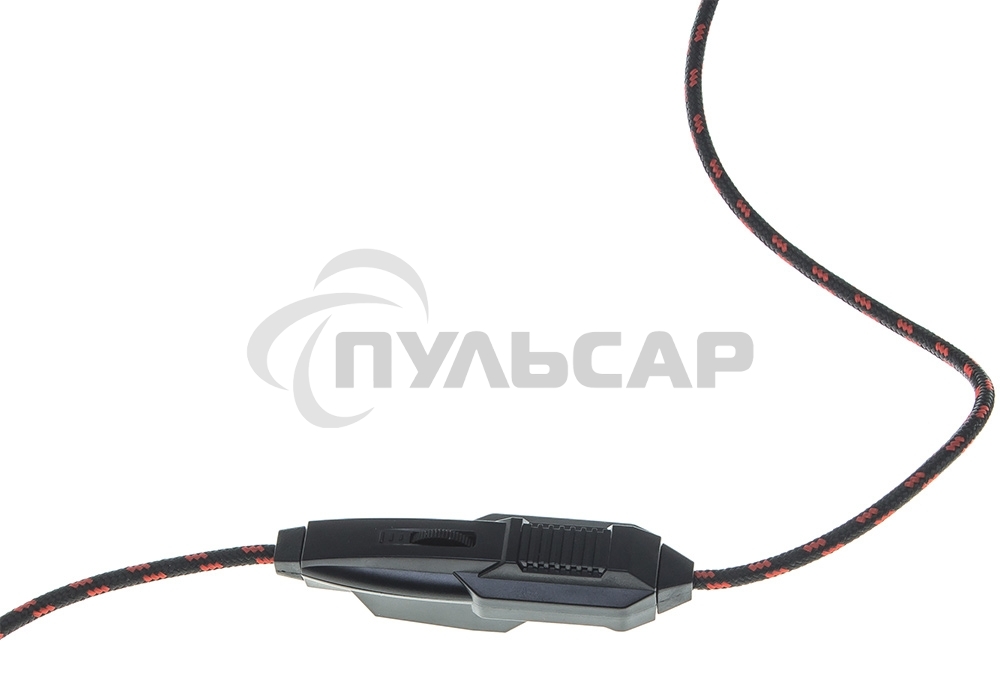 Наушники с микрофоном Oklick HS-L500G черный 2.2м мониторы оголовье