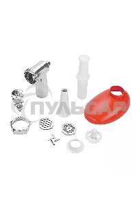 Мясорубка электрическая Kitfort КТ-2113-3 1000Вт белый/красный