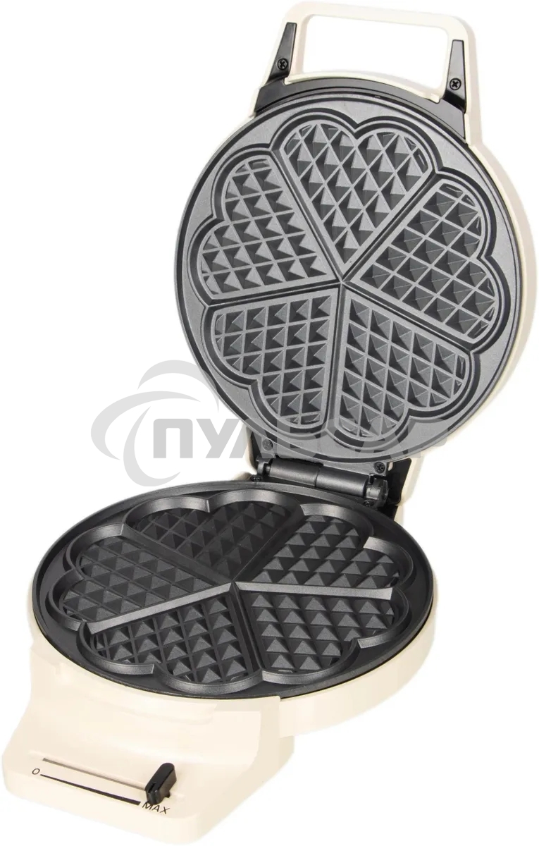 Вафельница Kitfort КТ-1624 1000Вт белый