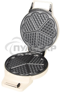 Вафельница Kitfort КТ-1624 1000Вт белый