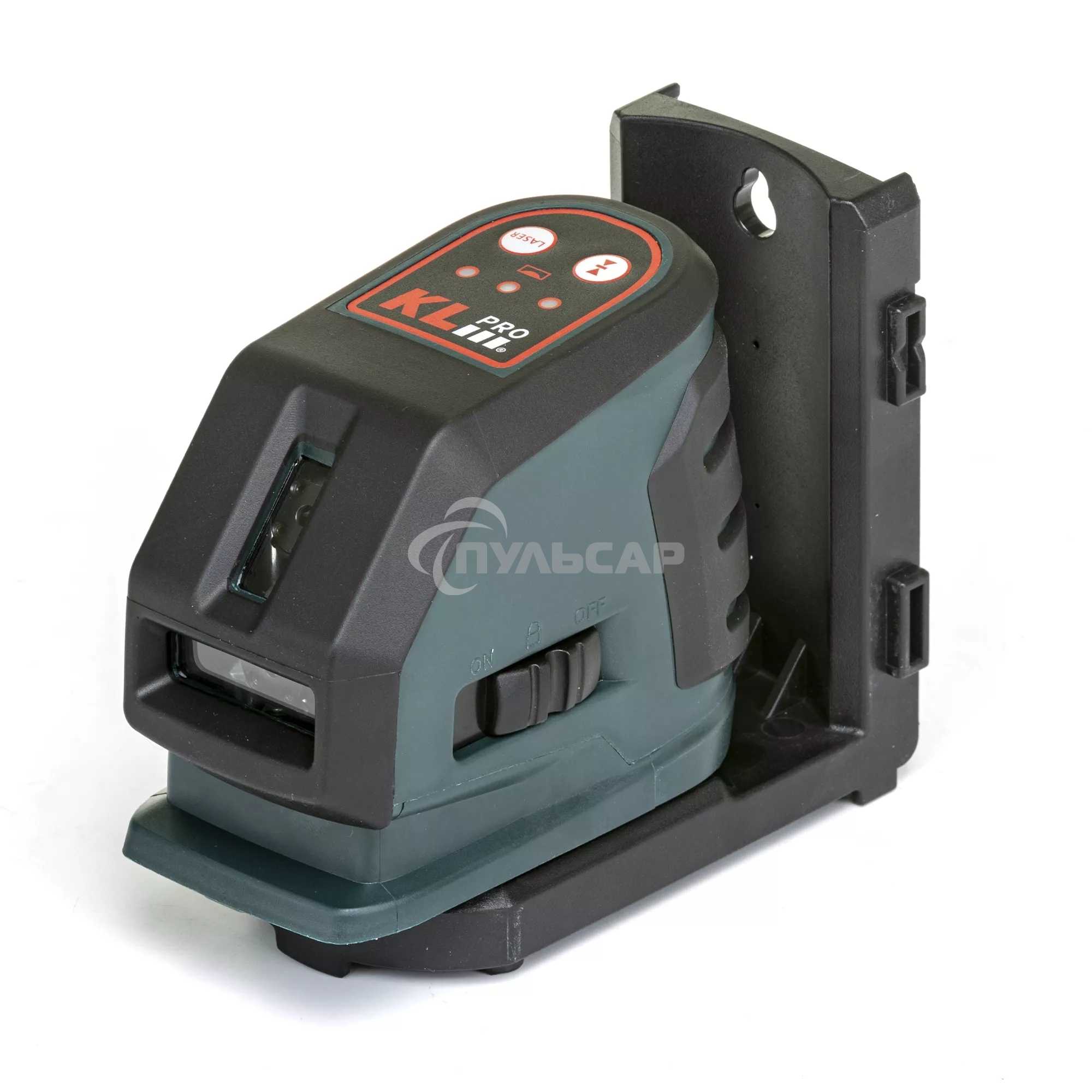 Профессиональный уровень лазерный линейный с автоматическим выравниванием KLPRO KLLZR118GL (горизонт, вертикаль, зеленый луч)