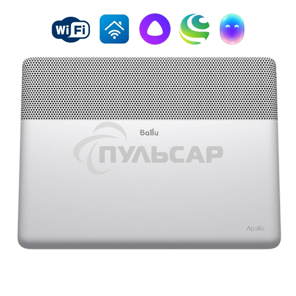 Модуль отопительный электрического конвектора Ballu Apollo Transformer BEC/AT-1500 белый, 1500 Вт, 20 м2, (для работы конвектора требуется блок управления)