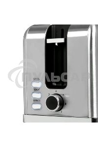 Тостер Polaris PET 0923, 930Вт, нержавеющая сталь