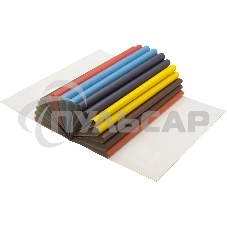 Бумага цветная Silwerhof одност. 16л. 8цв. A4 Монстрики 50г/м2 обл.бум.офсет скрепка