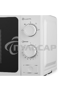 Микроволновая печь Hyundai HYM-M2009 белый, 20 л, 700 Вт, переключатели - поворотный механизм